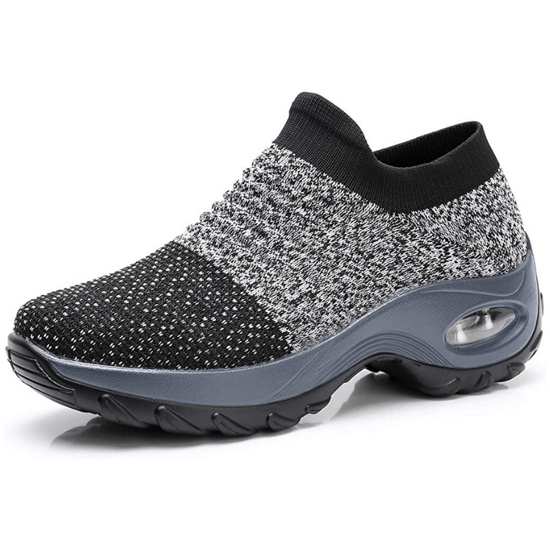 Emeline Costeau | Sock Knit Slip-On Sneakers - Image 3
