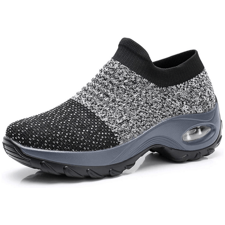 Emeline Costeau | Sock Knit Slip-On Sneakers - Image 3