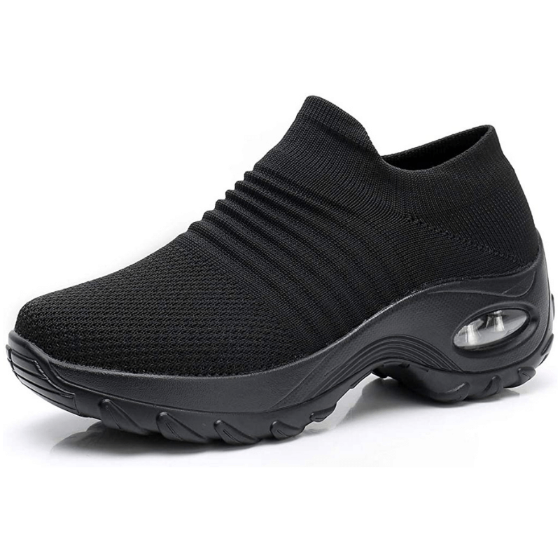 Emeline Costeau | Sock Knit Slip-On Sneakers - Image 4
