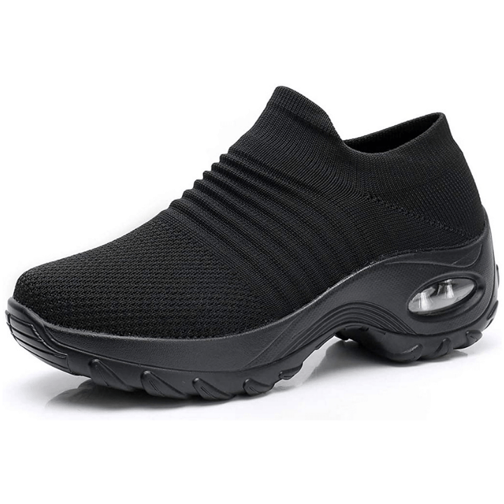 Emeline Costeau | Sock Knit Slip-On Sneakers - Image 4