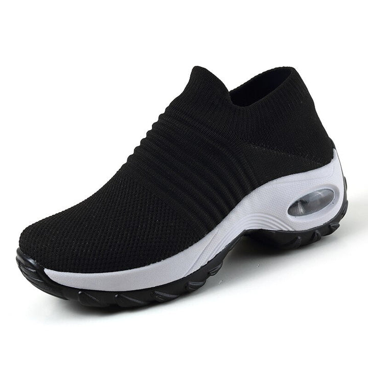 Emeline Costeau | Sock Knit Slip-On Sneakers - Image 5