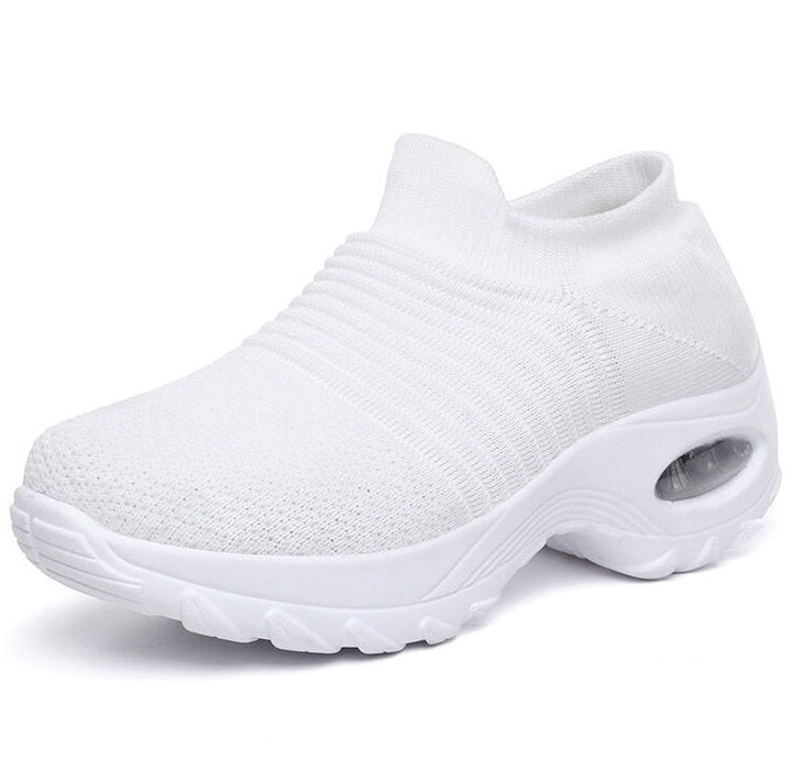 Emeline Costeau | Sock Knit Slip-On Sneakers - Image 6