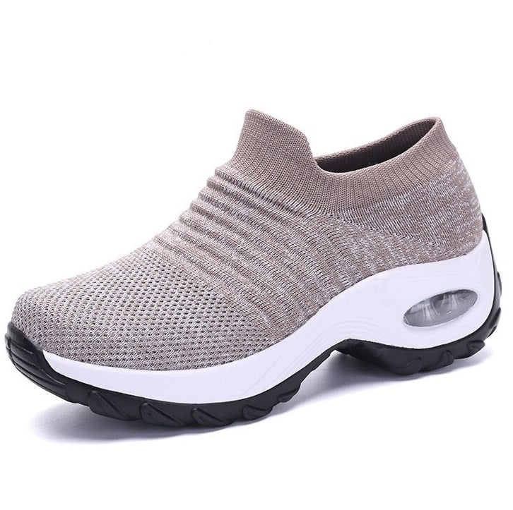 Emeline Costeau | Sock Knit Slip-On Sneakers - Image 7
