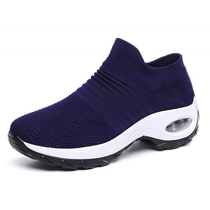 Emeline Costeau | Sock Knit Slip-On Sneakers - Image 8