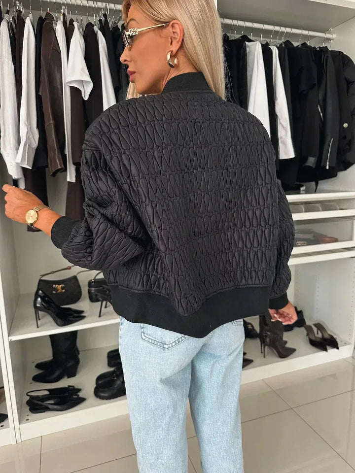 Heloise Tanguy | Quilted Bomber Jacket - Image 10