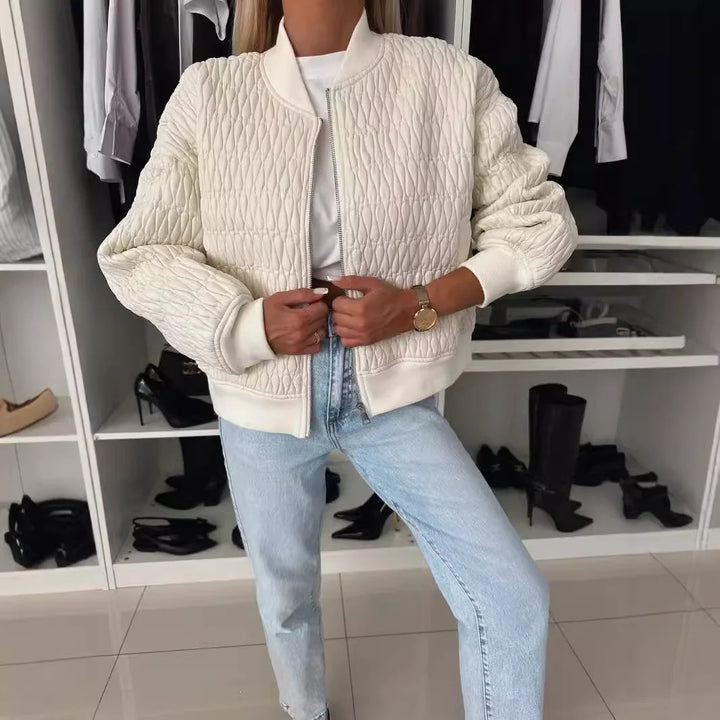Heloise Tanguy | Quilted Bomber Jacket - Image 2