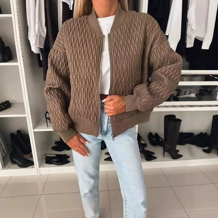 Heloise Tanguy | Quilted Bomber Jacket - Image 6