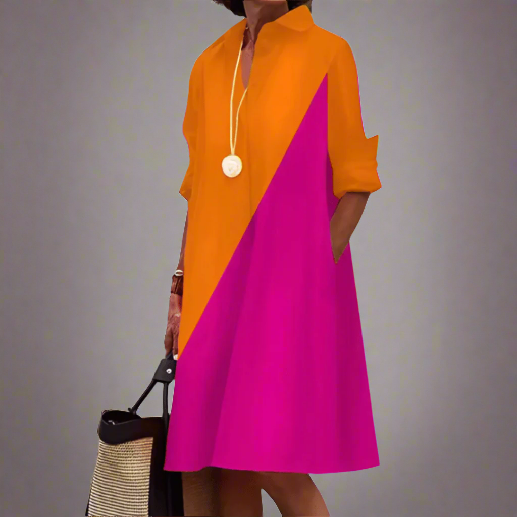 Hortense Delmas | Collared Swing Dress - Image 4