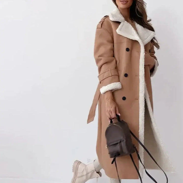Ines Rambert | Shearling-Lined Longline Coat - Image 4