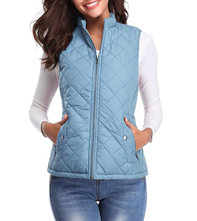 Josephine Aubry | Quilted Puffer Vest with Stand Collar - Image 4