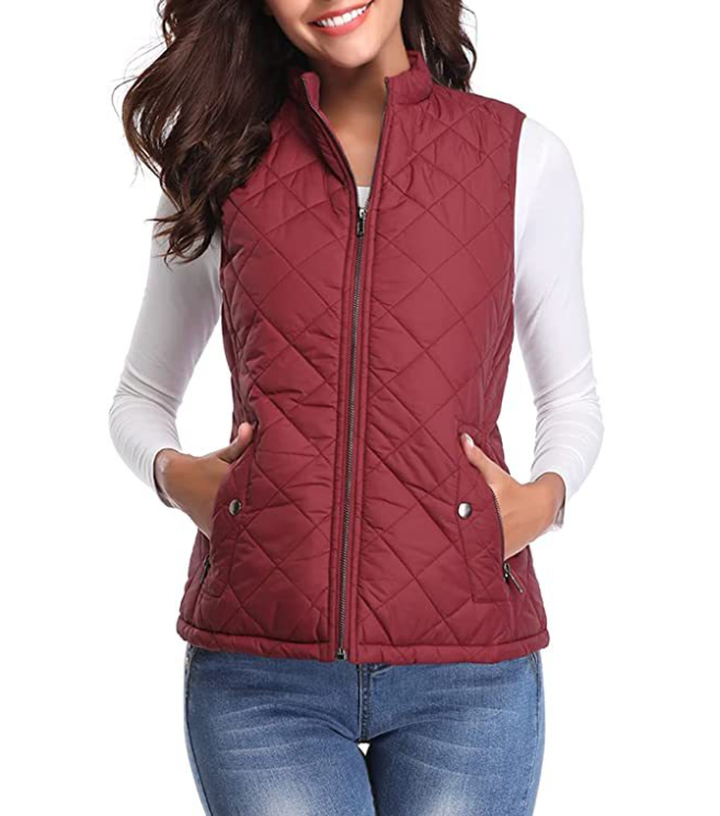 Josephine Aubry | Quilted Puffer Vest with Stand Collar - Image 5