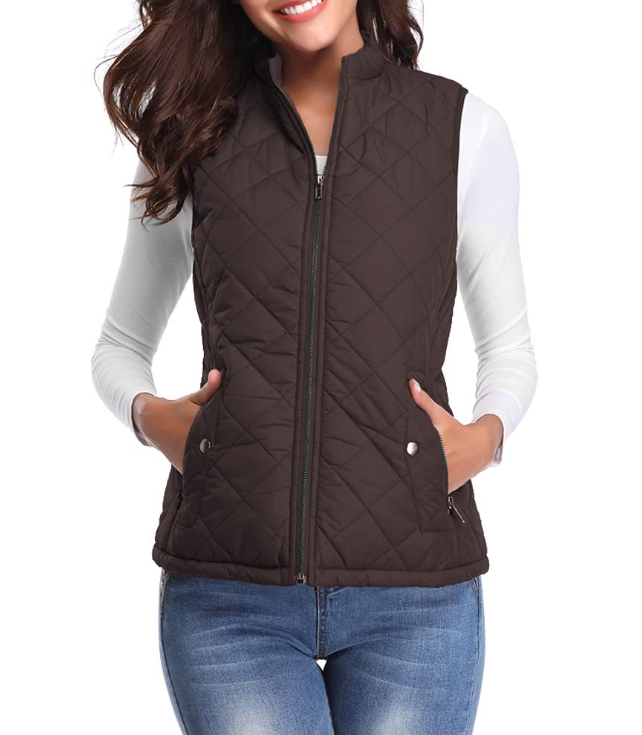 Josephine Aubry | Quilted Puffer Vest with Stand Collar - Image 9