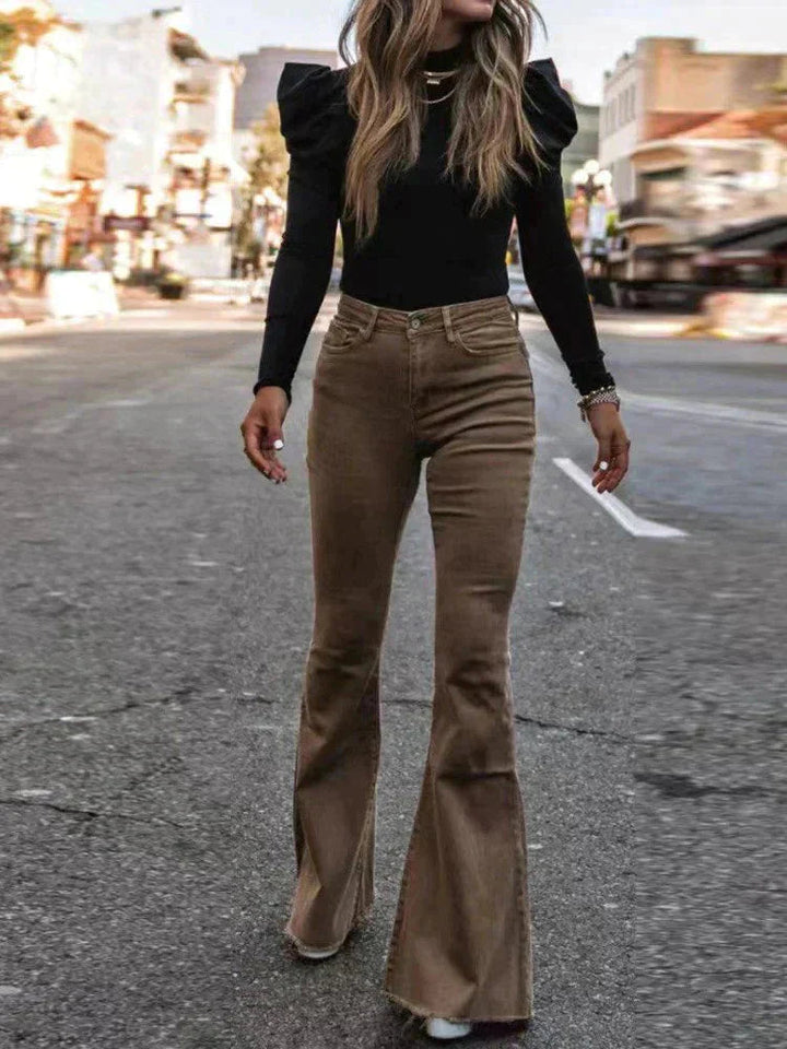 Juliette Vasnier | Flared Corduroy Pants - Image 10