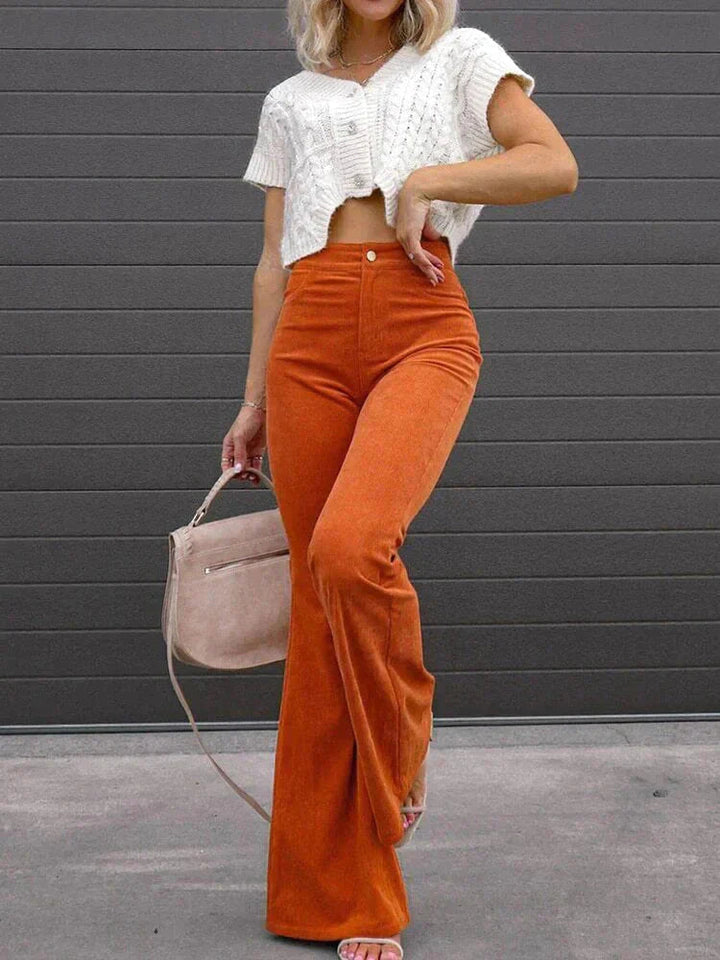 Juliette Vasnier | Flared Corduroy Pants - Image 4