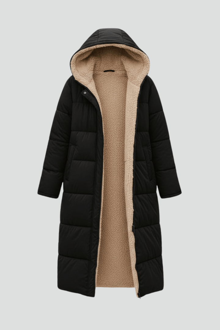 Justine Rocard | Longline Hooded Puffer Coat - Image 2