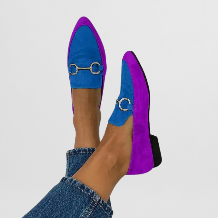 Louison Fabregue | Horsebit Pointed Toe Loafers - Image 5