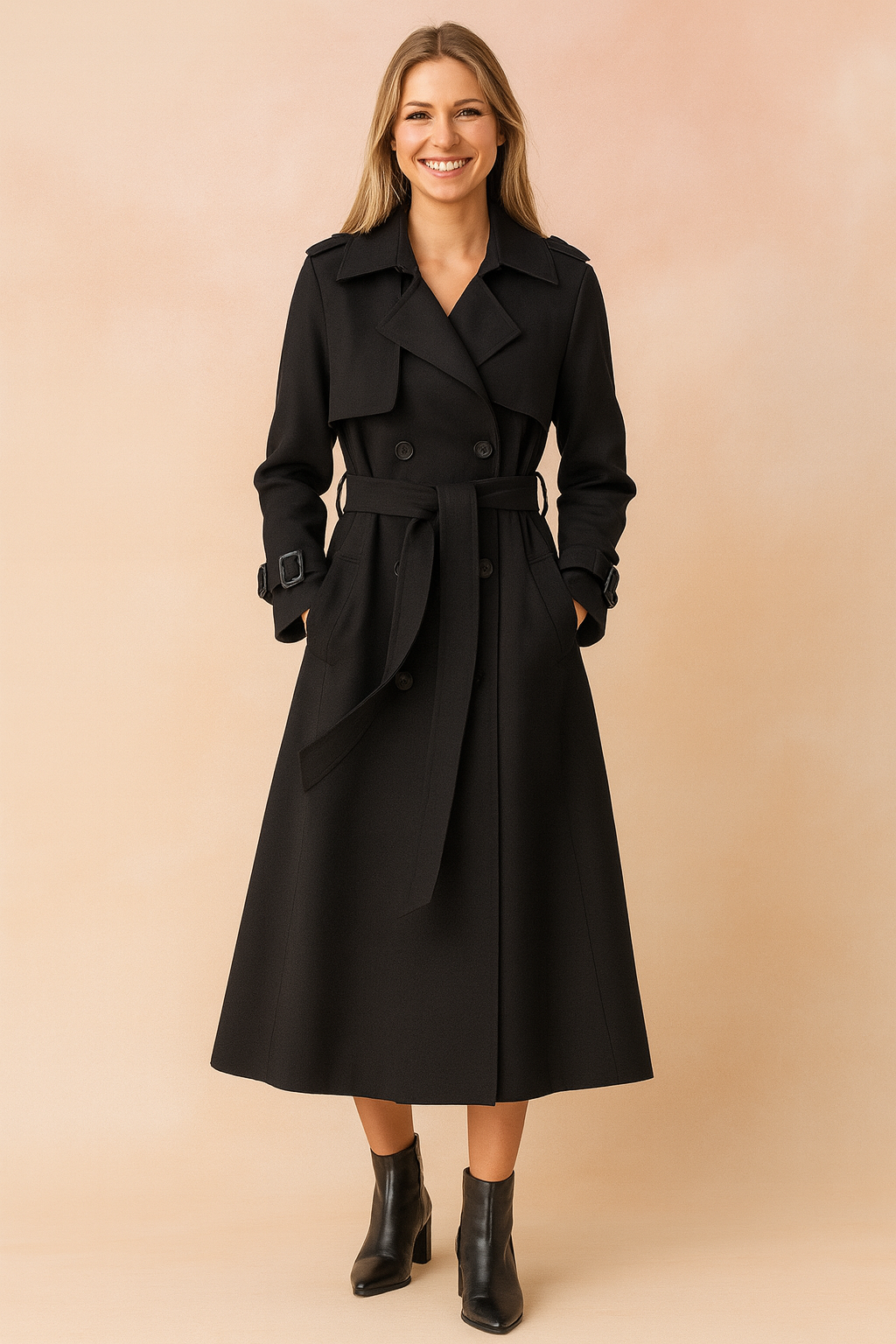 Marguerite Solal | Belted Trench Coat - Image 1