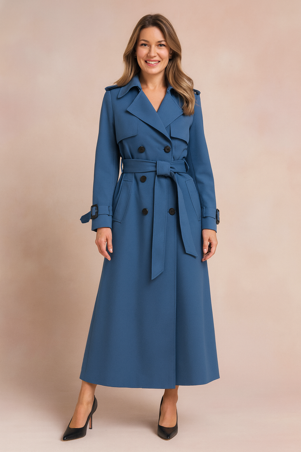 Marguerite Solal | Belted Trench Coat - Image 2