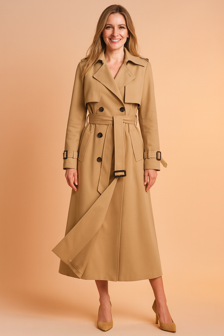 Marguerite Solal | Belted Trench Coat - Image 5