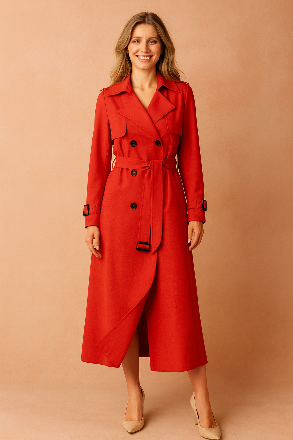 Marguerite Solal | Belted Trench Coat - Image 6