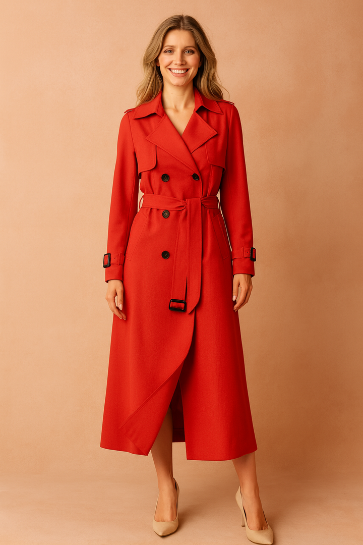 Marguerite Solal | Belted Trench Coat - Image 6