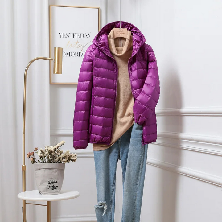 Marion Delcourt | Lightweight Hooded Puffer Jacket - Image 10