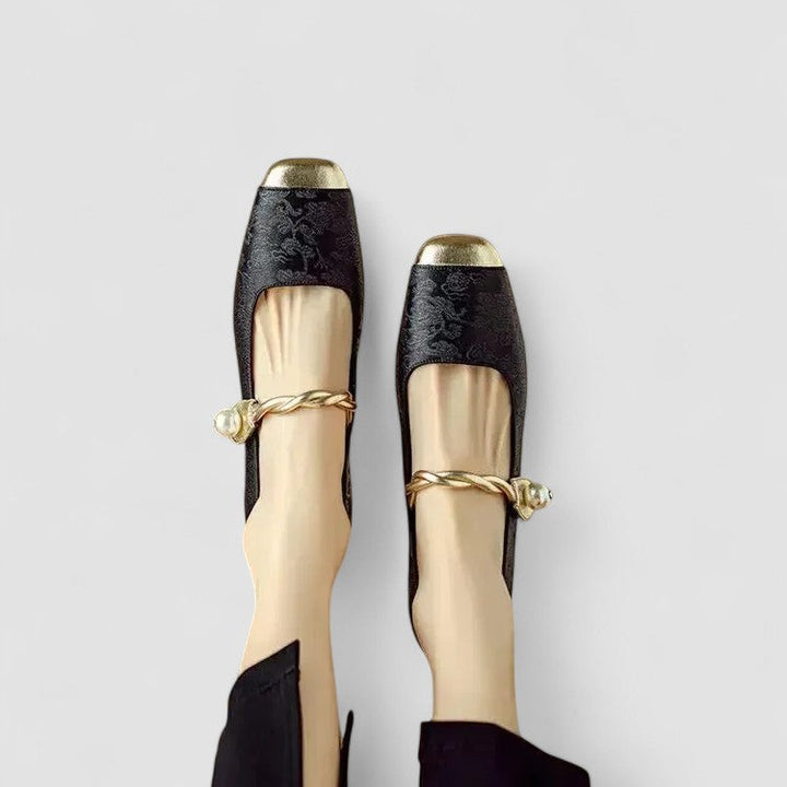 Noelle Fontaine | Orthopedic Mary Jane Block Heel Shoes - Image 10