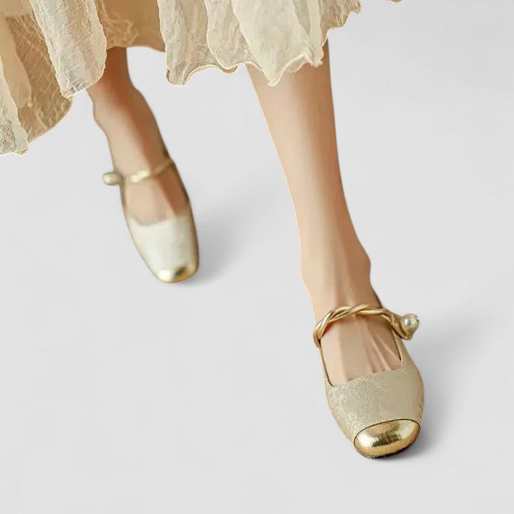 Noelle Fontaine | Orthopedic Mary Jane Block Heel Shoes - Image 12