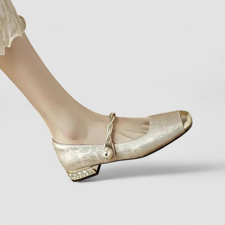 Noelle Fontaine | Orthopedic Mary Jane Block Heel Shoes - Image 14