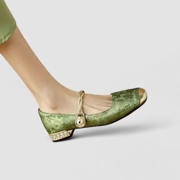 Noelle Fontaine | Orthopedic Mary Jane Block Heel Shoes - Image 6