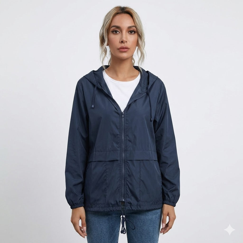 Noemie Chastel | Lightweight Hooded Windbreaker - Image 1