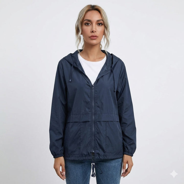 Noemie Chastel | Lightweight Hooded Windbreaker - Image 1
