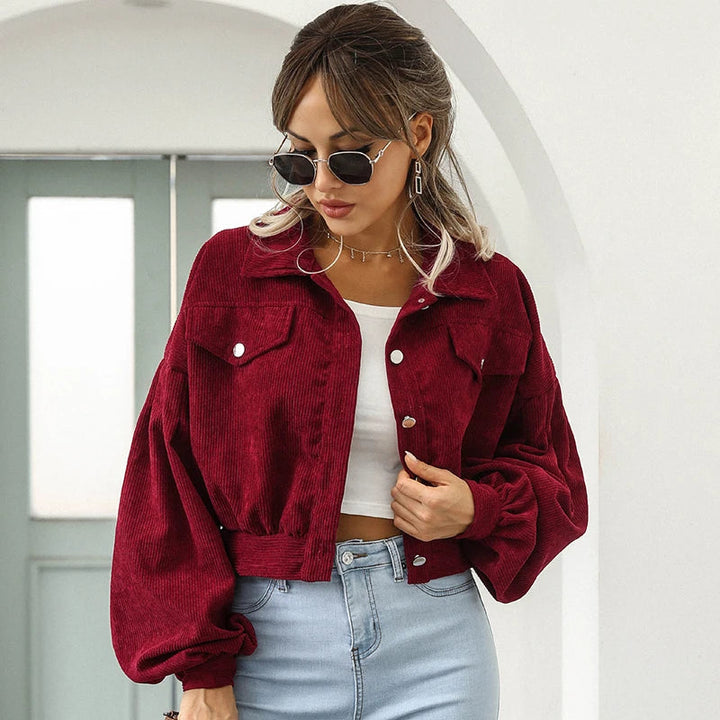 Oceane Vidal | Cropped Corduroy Jacket - Image 9
