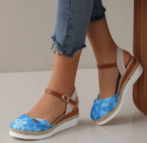 Odile Delcourt | Orthopedic Espadrille Wedge Shoes - Image 11