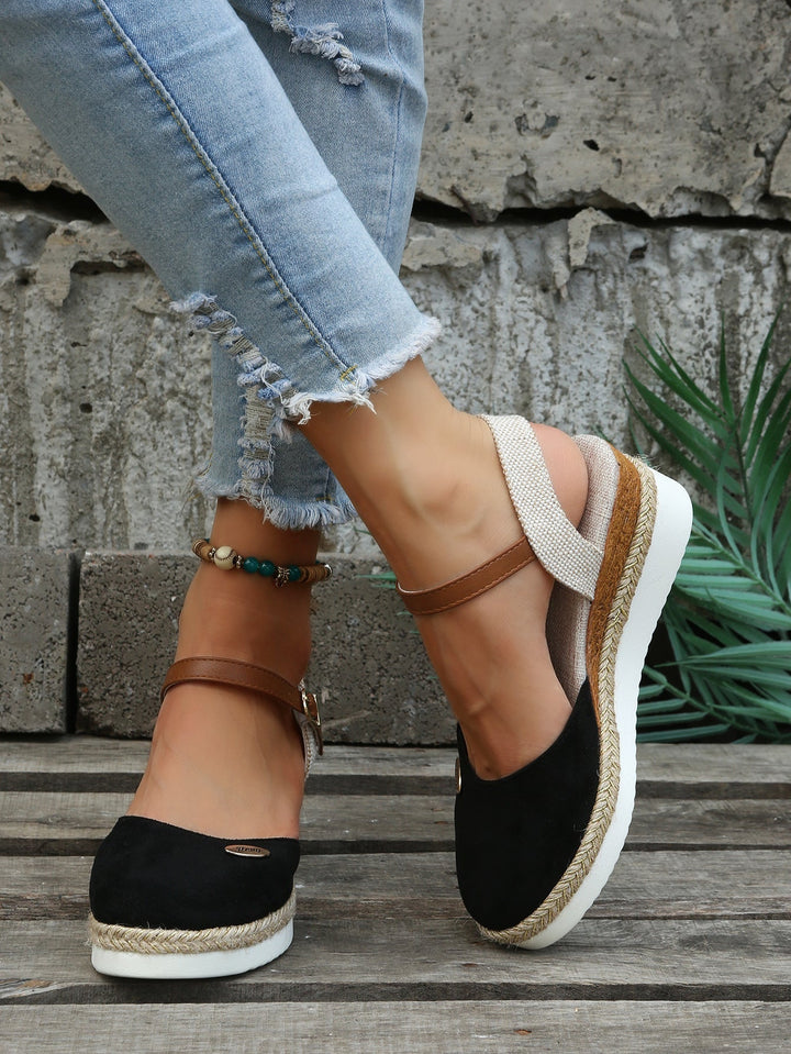 Odile Delcourt | Orthopedic Espadrille Wedge Shoes - Image 2