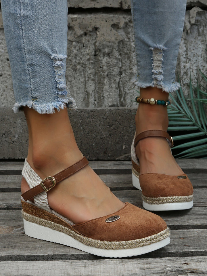 Odile Delcourt | Orthopedic Espadrille Wedge Shoes - Image 4