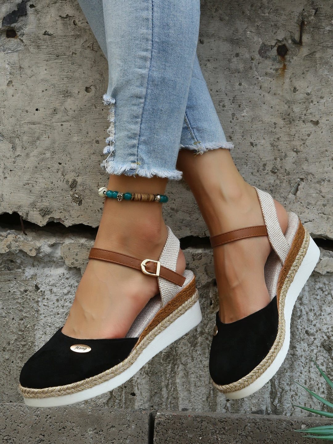 Odile Delcourt | Orthopedic Espadrille Wedge Shoes - Image 5