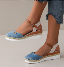 Odile Delcourt | Orthopedic Espadrille Wedge Shoes - Image 7