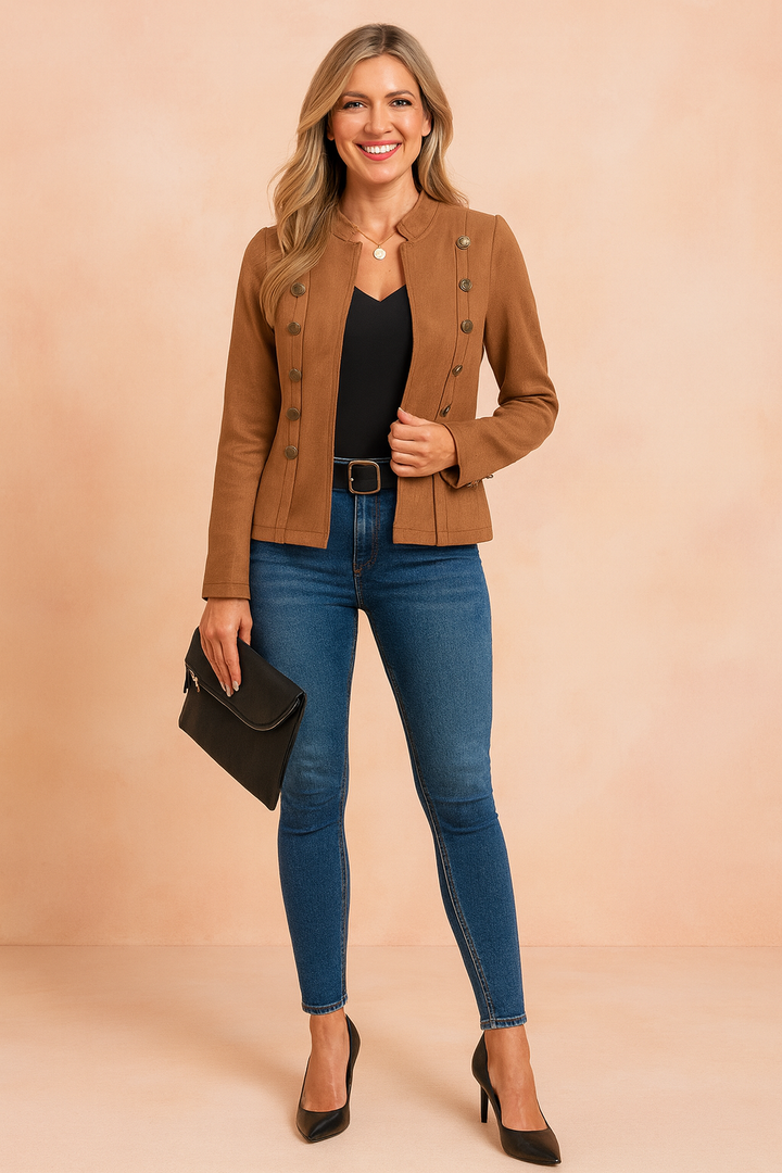 Odile Fabre | Double Button Military Jacket - Image 1