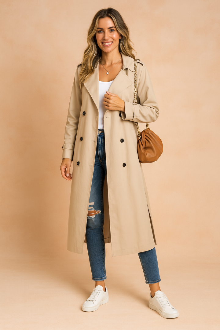 Pauline Chevallier | Double-Breasted Trench Coat - Image 1