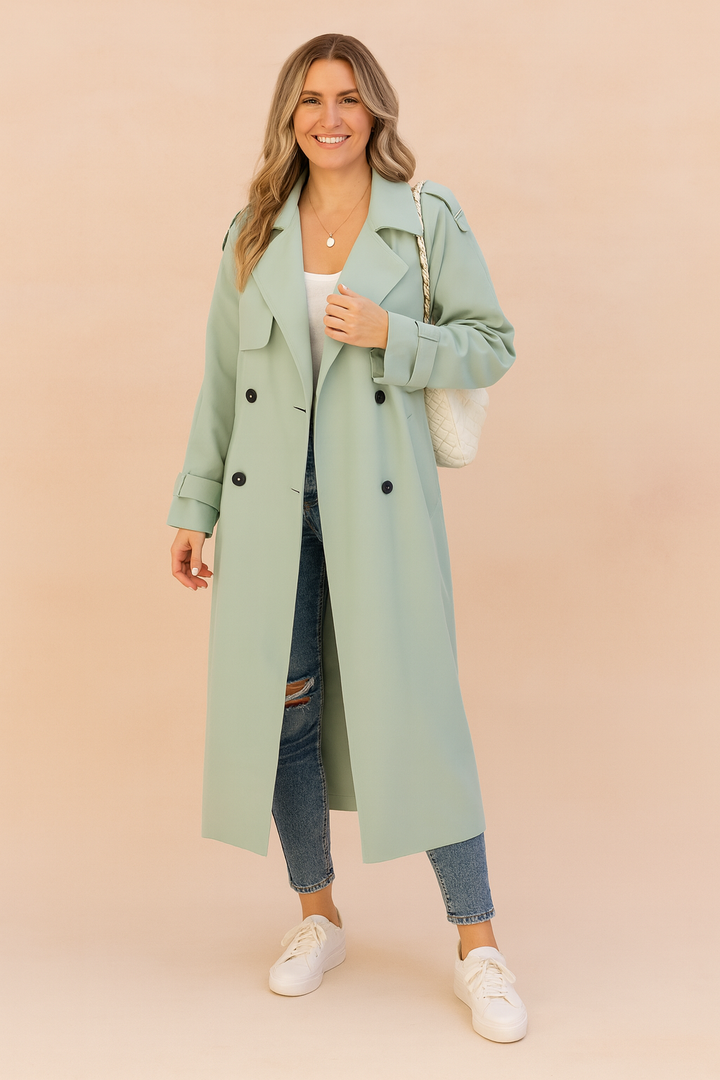 Pauline Chevallier | Double-Breasted Trench Coat - Image 3