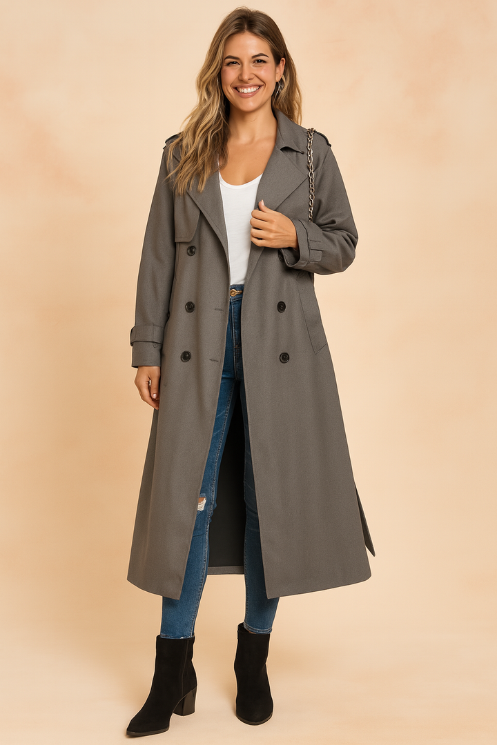 Pauline Chevallier | Double-Breasted Trench Coat - Image 4
