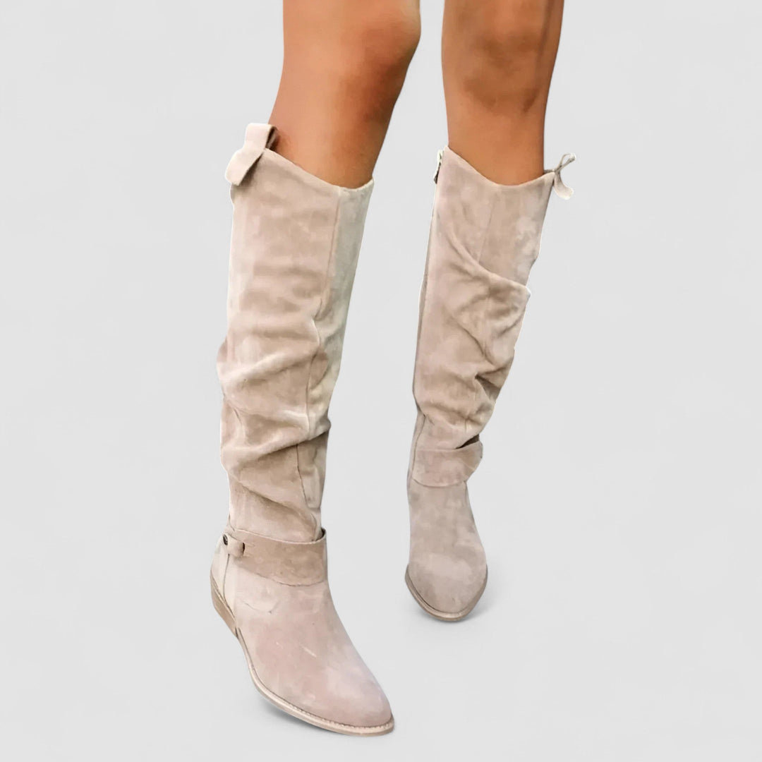 Priscille Vantour | Orthopedic Slouchy Knee-High Boots - Image 6