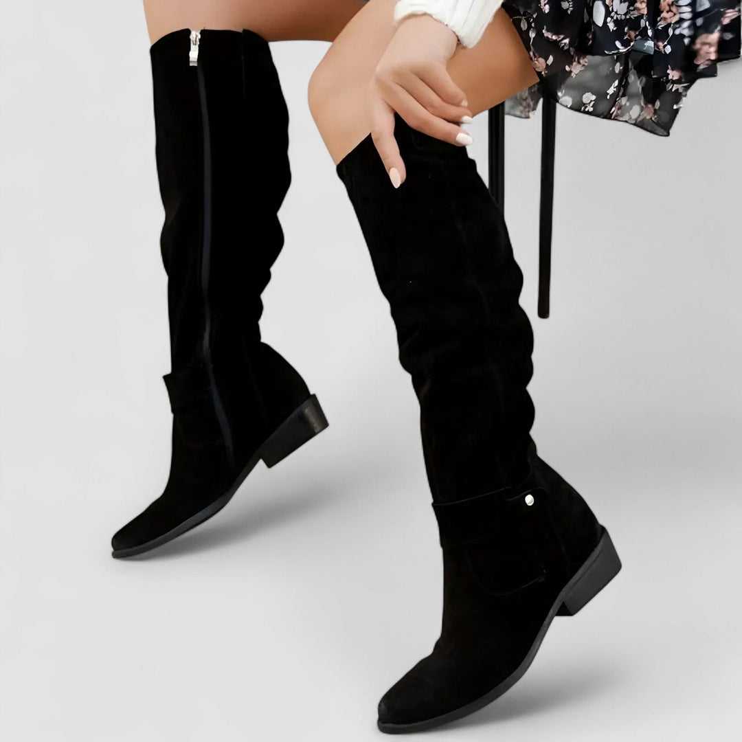 Priscille Vantour | Orthopedic Slouchy Knee-High Boots - Image 8