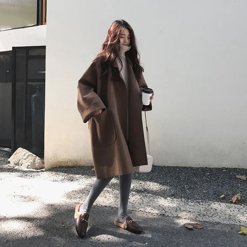 Rosalie Fontenot | Oversized Wool Topcoat - Image 4