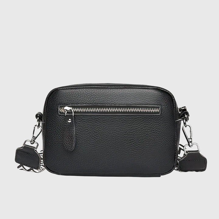 Roseline Castagne | Crossbody Camera Bag with Woven Strap - Image 2