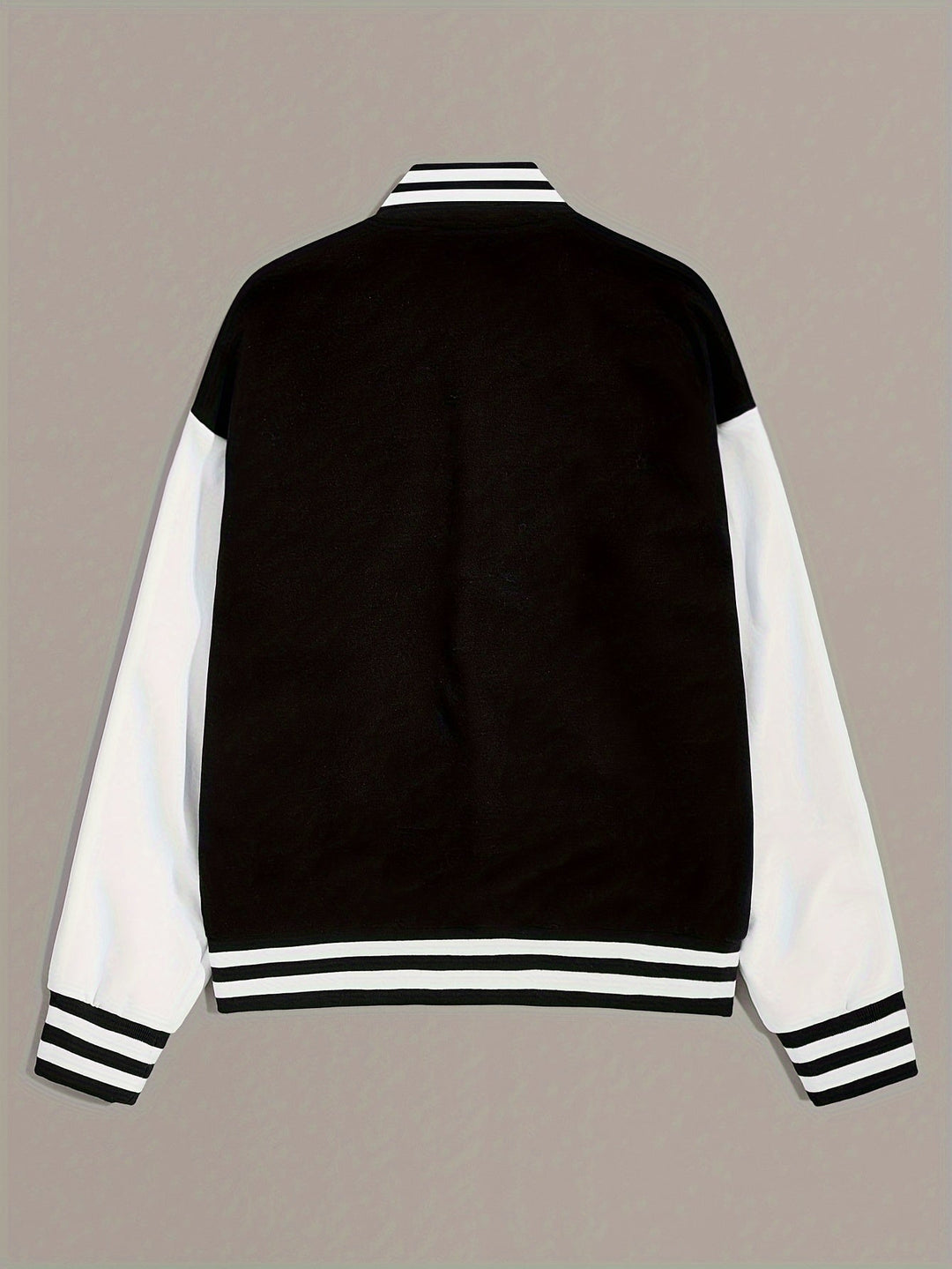 Salome Ferrand | Contrast Varsity Bomber Jacket - Image 3