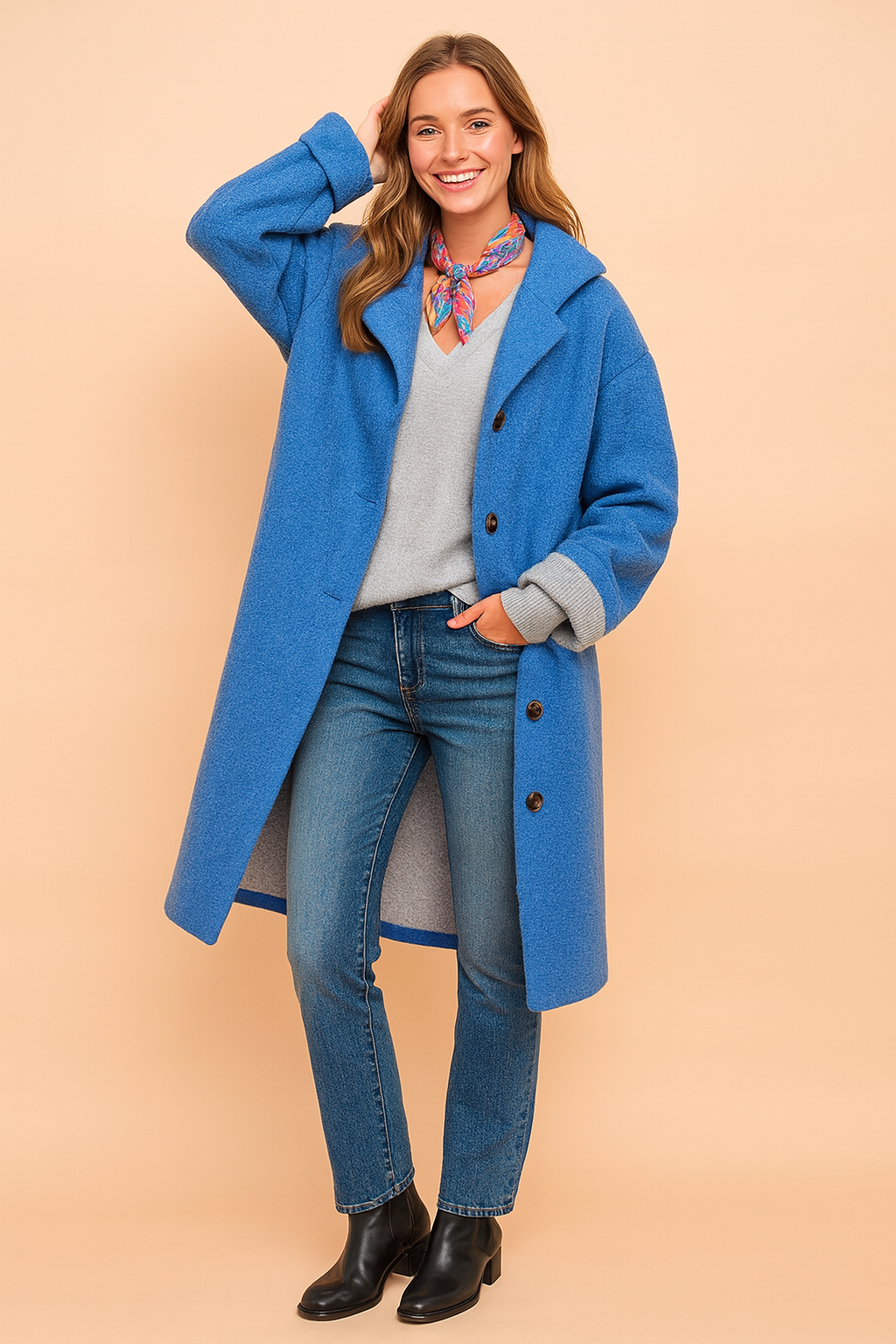 Severine Aubert | Hooded Wool Coat - Image 2