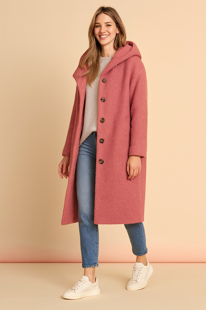 Severine Aubert | Hooded Wool Coat - Image 5
