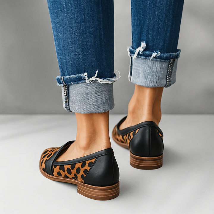 Severine Loiret | Pointed Toe Penny Loafers - Image 4